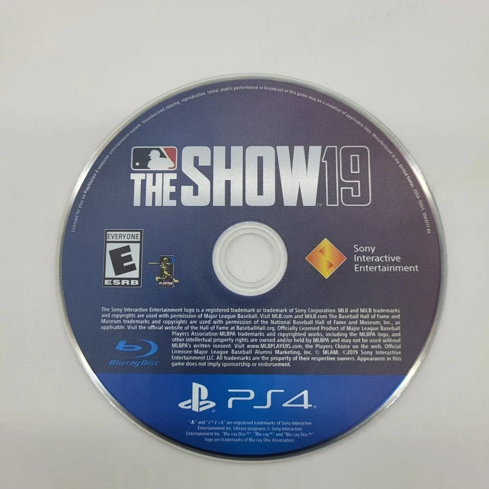Lot Of 2 PlayStation 4 Games Discs Only (No Cases) God Of War & MLB The Show 19